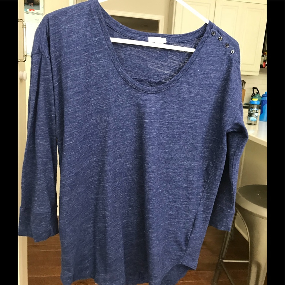 Gap 3/4 length sleeve shirt